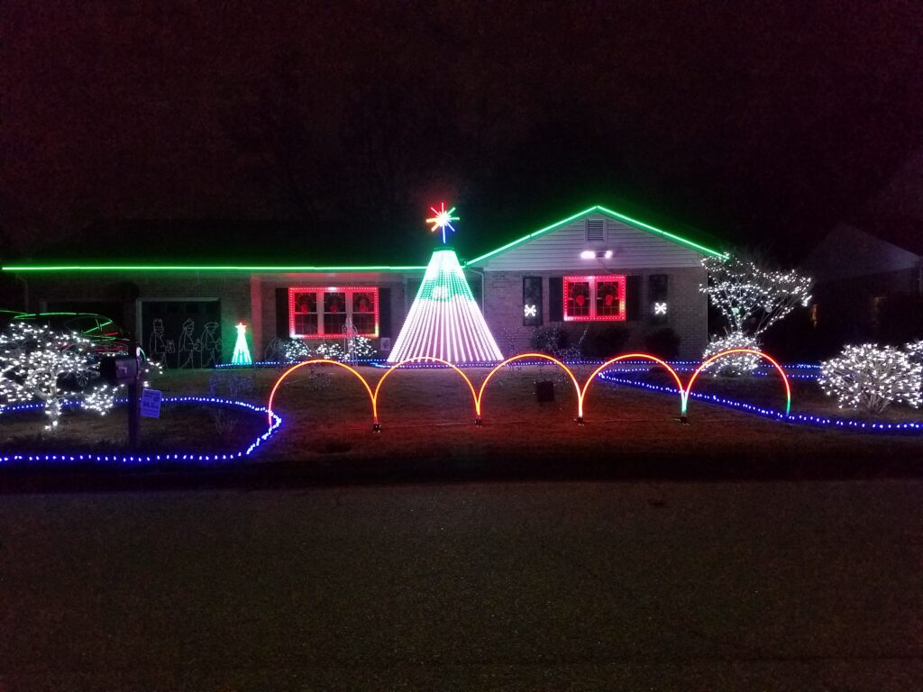 Photo 2 of Christmas Lights on Darby Rd