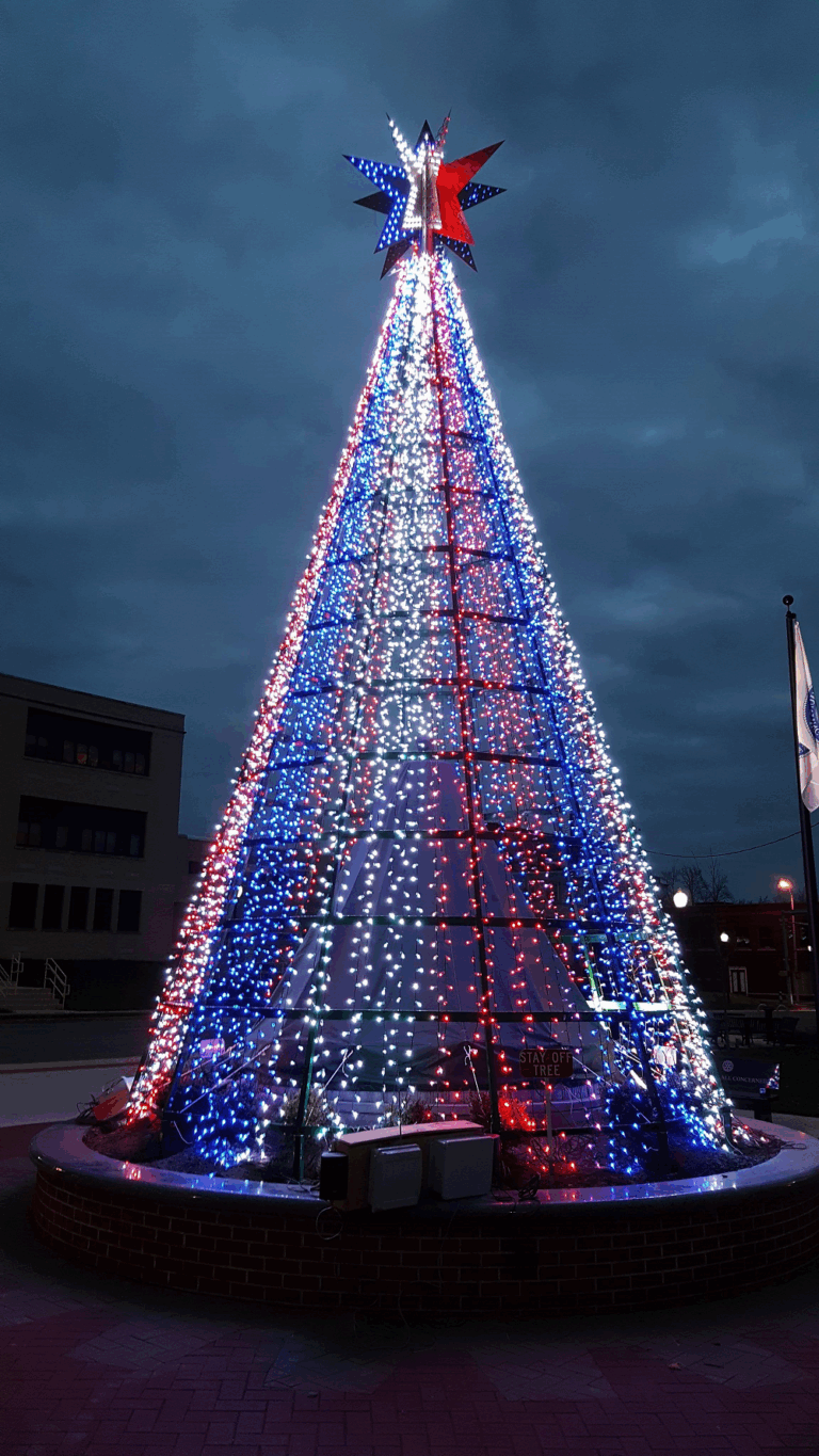 Photo 1 of Downtown Huntington Christmas Light Display