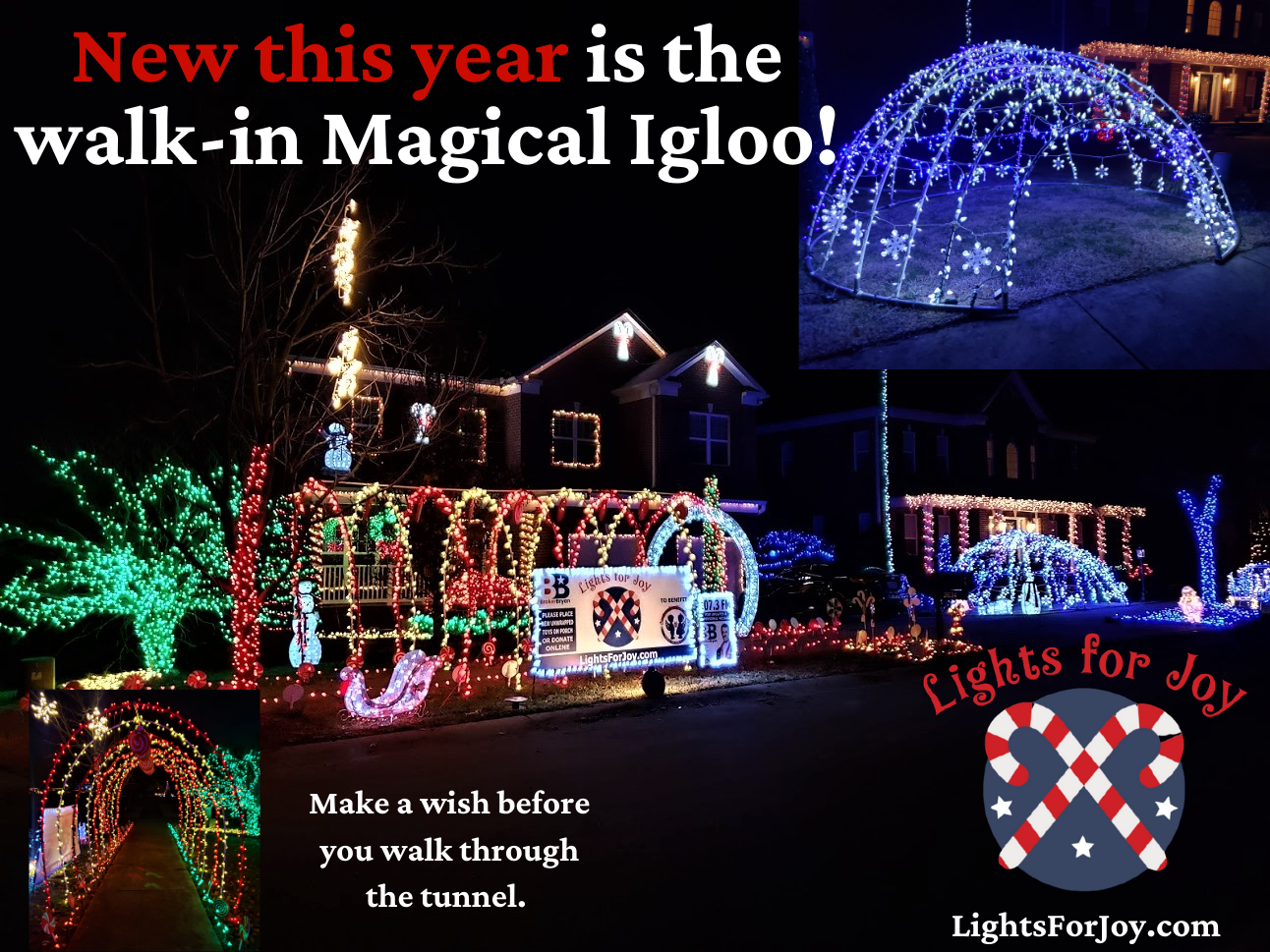 broker bryans lights for joy concord nc christmas