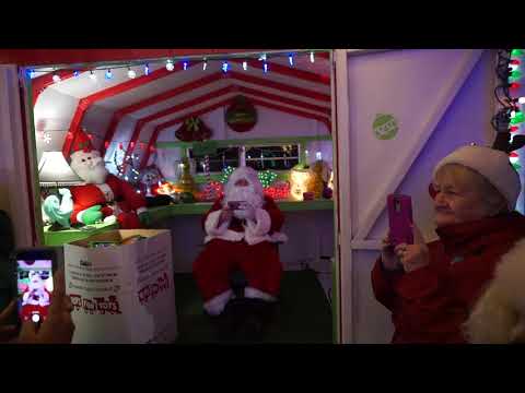 Santa Breaks out in song