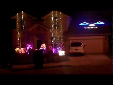 Halloween Light show 2012