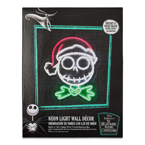 The Nightmare Before Christmas Jack Skellington LED Light Up Hanging Wall Decor