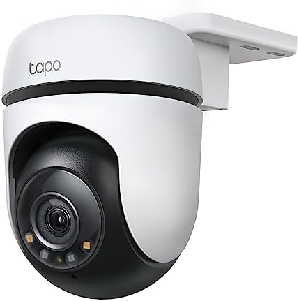 Used - Like New: Tapo 2K Outdoor Wired Pan/Tilt Security Wi-Fi Camera