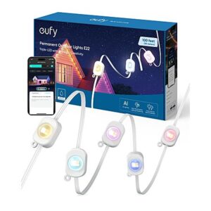 100' eufy E22 Permanent Outdoor 60 Triple-LED Lights $129.49 + Free Shipping