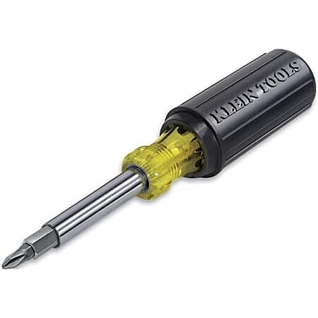 $11.98* | Klein Tools 11-in-1 Multi Bit Screwdriver & Nut Driver w/ Cushion Grip Handle at Amazon