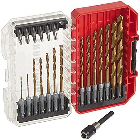 21-Piece CRAFTSMAN Titanium Nitride Coated Drill Bit Set/Screwdriver Set