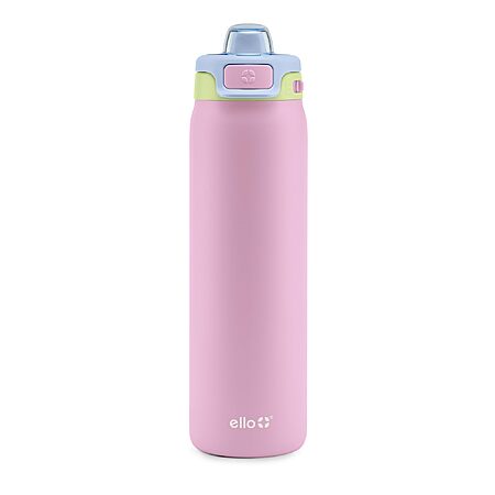 22-Oz Ello Pop & Fill Stainless Steel Water Bottle w/ Quick Fill (Rosy Skyline)