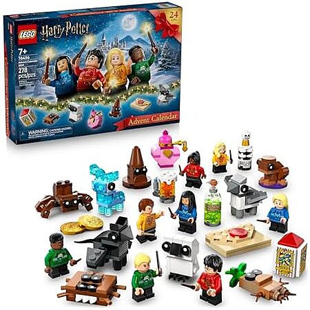 278-Piece LEGO Harry Potter Advent Calendar 2025 w/ 8 Minifigures