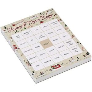 $8.49* | 102-Sheet Hallmark Channel Christmas Movie Bingo Game Pad (6 Designs) at Amazon