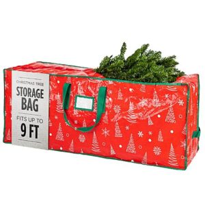 9' Christmas Tree Waterproof Storage Bag (Red Pattern) $7.99 + Free Shipping w/ Prime or on $35+