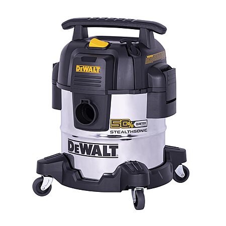 DeWALT 5-Gal 4-HP Stealthsonic Wet/Dry Shop Vacuum w/ Attachments