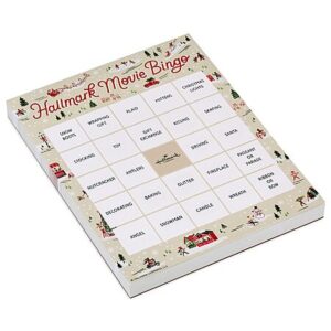 Hallmark Channel Christmas Movie Bingo Game Pads (6 Designs, 102 Sheets) $8.49 + Free Shipping w/ Prime or on $35+