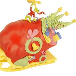 Hallmark Dr. Seuss's How The Grinch Stole Christmas! Grinch on Sleigh Ornament $5.70 + Free Shipping w/ Prime or on orders over $35