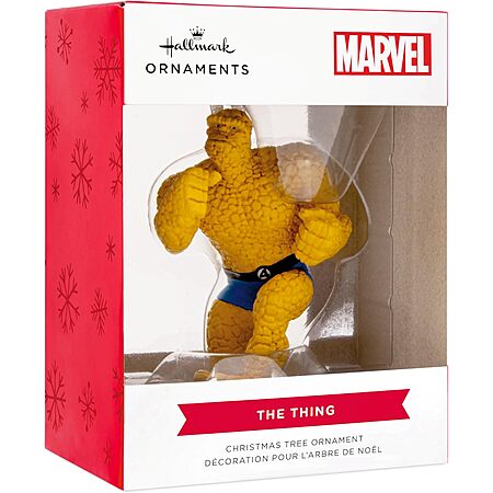 Hallmark Marvel The Thing Christmas Ornament
