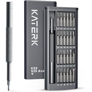 Katerk 25-in-1 Precision Magnetic Screwdriver Set Kit