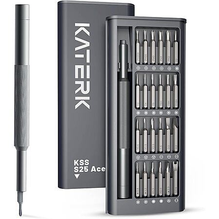 Katerk 25-in-1 Precision Magnetic Screwdriver Set Kit