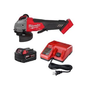 Milwaukee M18 Fuel 18V 4-1/2" Grinder Starter Kit + Select Free Milwaukee Tool
