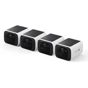 Prime Members: 4-Pack eufy Security S220 SoloCam Wireless Solar Charging Outdoor Cameras