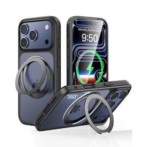 SMARTDEVIL MagSafe 360° Rotatable Magnetic Stand Case for iPhone 17 Pro / Max