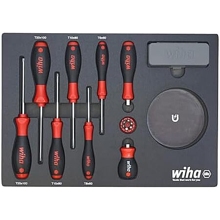 Select Accts: 45-Piece Wiha Knife Maintenance Magnetic Workstation Tray Set
