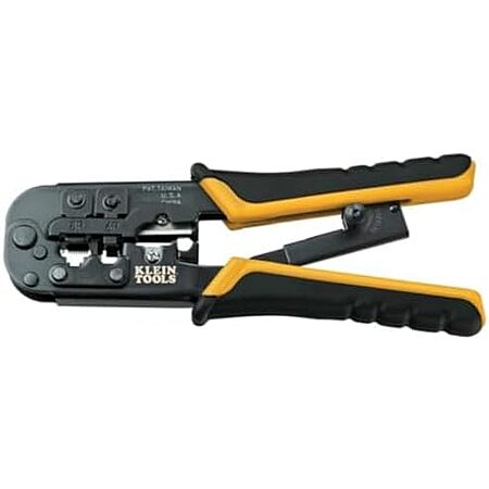 Select Locations: Klein Tools Ratcheting Modular Crimper/Stripper