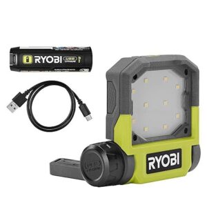 Select Stores: RYOBI USB Lithium Cordless Pivoting LED 3-Mode Flip Light Kit