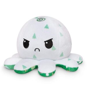TeeTurtle - The Original Reversible Octopus Plushie - Christmas Trees + Ornaments $6.00 +FS w/Prime