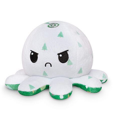 TeeTurtle - The Original Reversible Octopus Plushie - Christmas Trees + Ornaments $6.00 +FS w/Prime