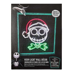 The Nightmare Before Christmas Jack Skellington LED Light Up Hanging Wall Decor