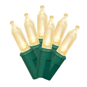 YMMV - Indoor/Outdoor 100-Count LED Mini Christmas String Lights, 19.5', Various Colors - $1.49