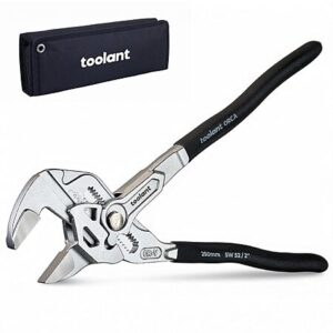 toolant 10-Inch Chrome Plated CR-V Adjustable Pliers Wrench