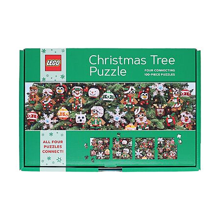 100-Piece Lego Christmas Tree Jigsaw Puzzle $8.07 + Free Shipping w/ Prime or on $35+