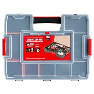 2-Pack 14-Compartment Craftsman Plastic Tool Organizer