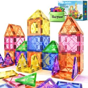 32-Piece Soyee Magnetic Tiles Building Blocks for Kids $9.96 + Free Shipping w/ Prime or on $35+
