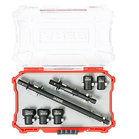 7-Piece ARES Metric Magnetic 6-Point Nut Driver Set w/ Removable Socket Ends