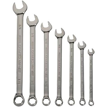 7-Piece Craftsman Overdrive Wrench Set (SAE or Metric)