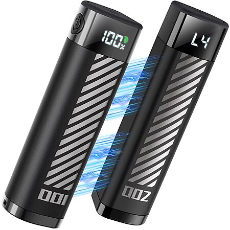 $9.99*:Hand Warmers Rechargeable with LED Display Black at Amazon