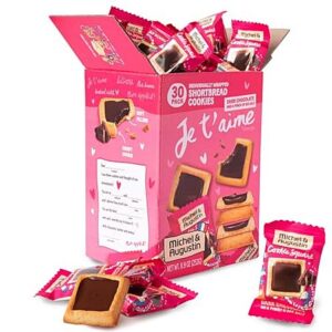 [AC] $17.84* | 2 × 30-Count Michel et Augustin Shortbread Cookie Squares (Dark Chocolate & Sea Salt) ($8.92 each) at Amazon