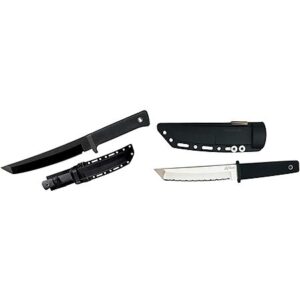 Cold Steel Fixed Blade Knives: 7" Recon Tanto SK-5 + 5.5" Kobun Serrated