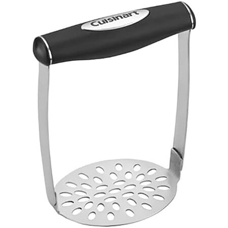 Cuisinart Stainless Steel Potato Masher Tool (Black/Silver)