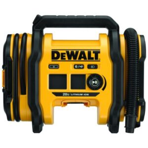 DEWALT Corded / Cordless Air Inflator (Tool Only), 20V MAX, DCC020IB $90