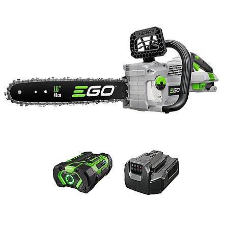 EGO POWER+ 16" 56V Brushless Chainsaw w/ 2.5Ah Battery & Charger