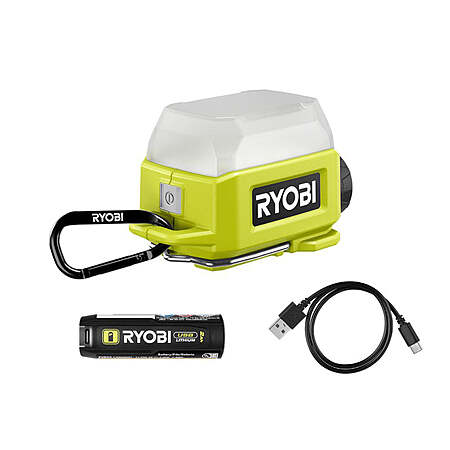 Factory Blemished: RYOBI USB Lithium LED Compact Area Light Kit