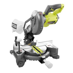 Factory Reconditioned: RYOBI ONE+ 18V Cordless 7-1/4" Compound Miter Saw