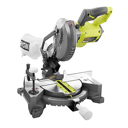 Factory Reconditioned: RYOBI ONE+ 18V Cordless 7-1/4" Compound Miter Saw