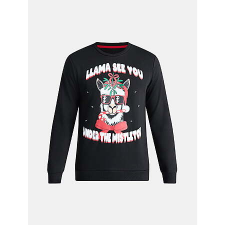 Holiday Time Men's Christmas Light Up Graphic Sweatshirt (Llama See You Under The Mistletoe) $4.54 + Free S&H w/ Walmart+ or on $35+