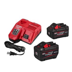 Milwaukee M18 18V REDLITHIUM FORGE XC 8.0Ah & HD 12.0Ah Battery Pack w/ Charger