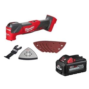Milwaukee M18 FUEL 18V Oscillating Multi-Tool w/ High Output 6.0Ah Battery
