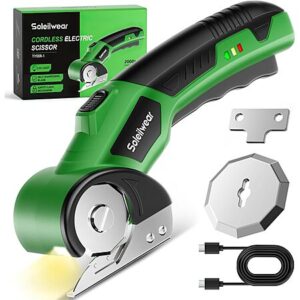 Prime Members: Soleilwear 4V Rechargeable Cordless Cardboard Cutter Scissors