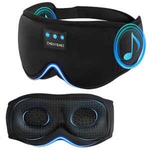 [Prime]ZHENYEMEI 3D Sleep Mask w/ Bluetooth Headphones (Black) $12.97 + Free Shipping